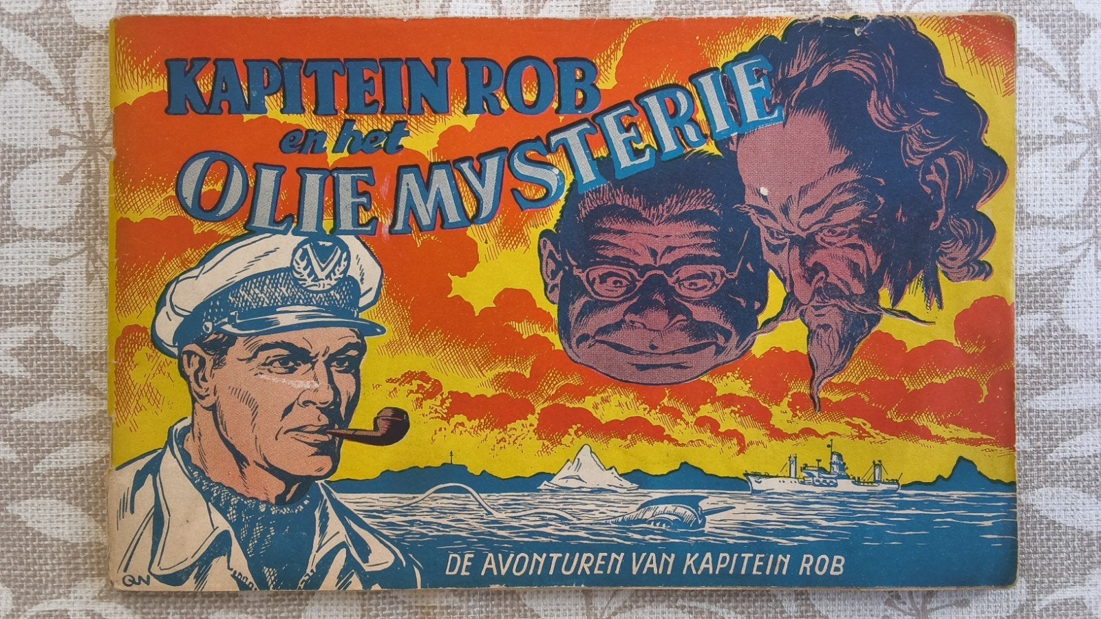 De avonturen van  "Kapitein Rob en het olie mysterie", Eén stripboek, Ophalen of Verzenden, Gelezen