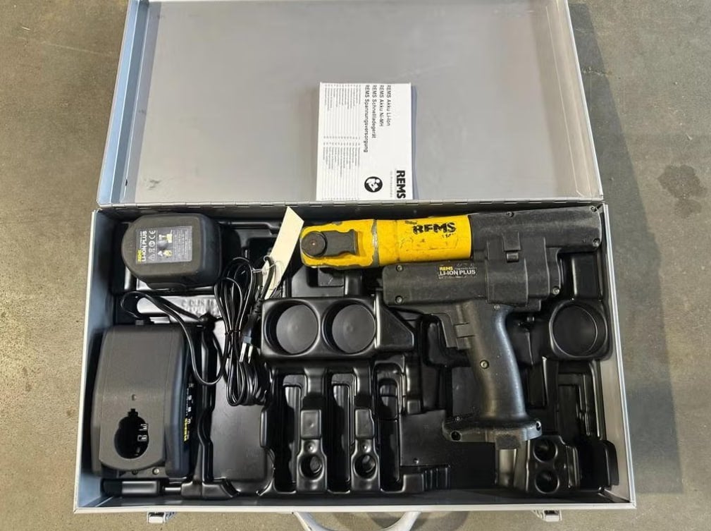 Rems persmachine Mini-Press ACC 14,4V, Ophalen of Verzenden, Gebruikt, Zaag, Overige merken