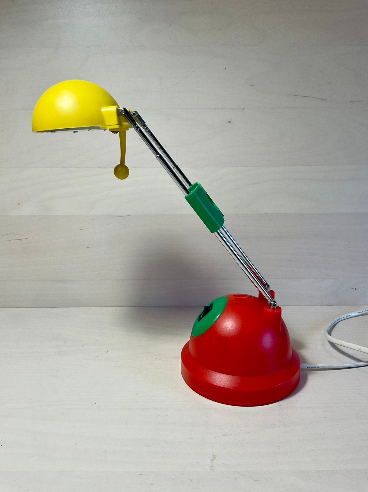 Bureaulamp Memphis Style hoogte uitschuifbaar, Ophalen of Verzenden, Gebruikt, Bureaulamp