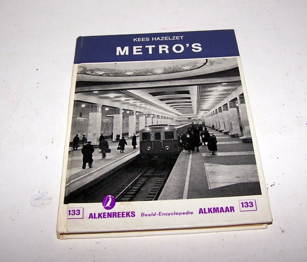 Vintage Alkenreeks 133 Metro's - Kees Hazelzet. Izgs, Ophalen of Verzenden, Zo goed als nieuw, Bus of Metro, Boek of Tijdschrift