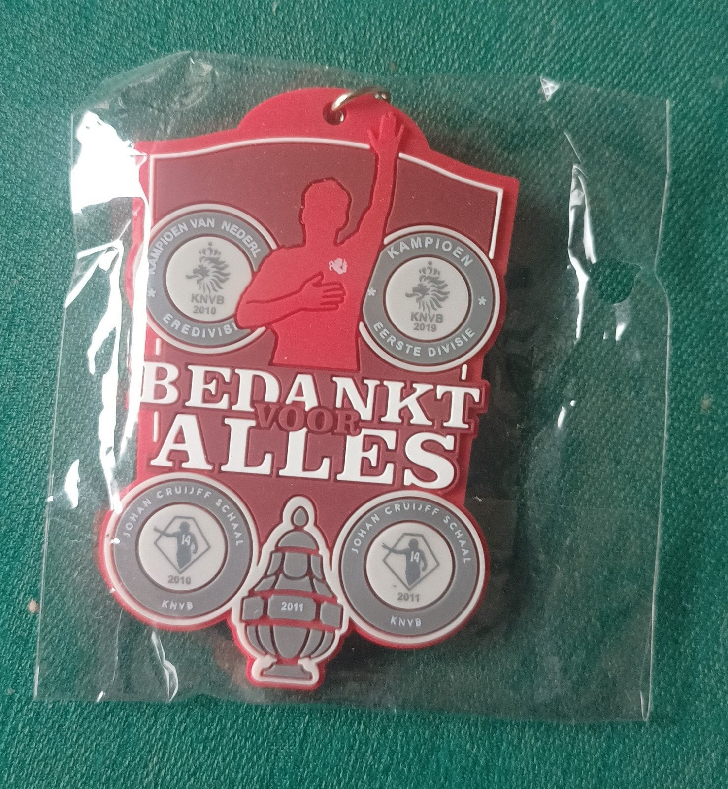 Wout Brama Bedankt Voor Alles Sleutelhanger FC Twente, Ophalen of Verzenden, Nieuw, F.C. Twente, Overige typen