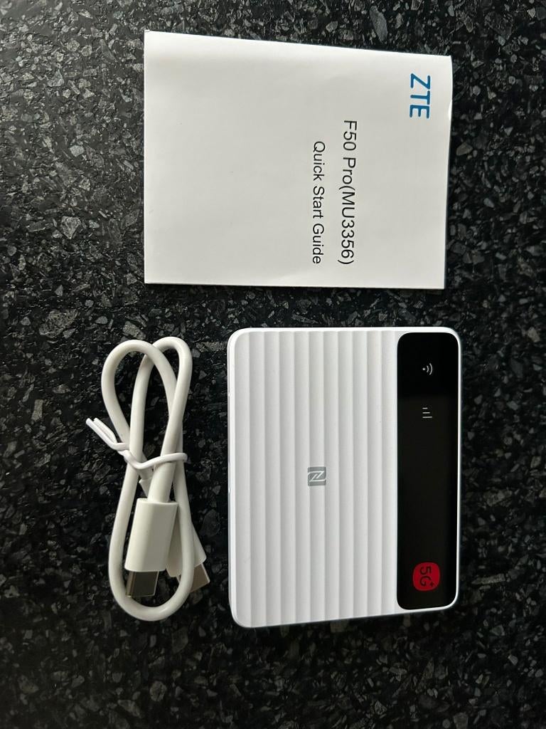 ZTE F50 Pro - 5G MiFi / Dongel - WiFi Hotspot - Retourkans, Router met modem, Verzenden, Nieuw, Info@techwebshop.com