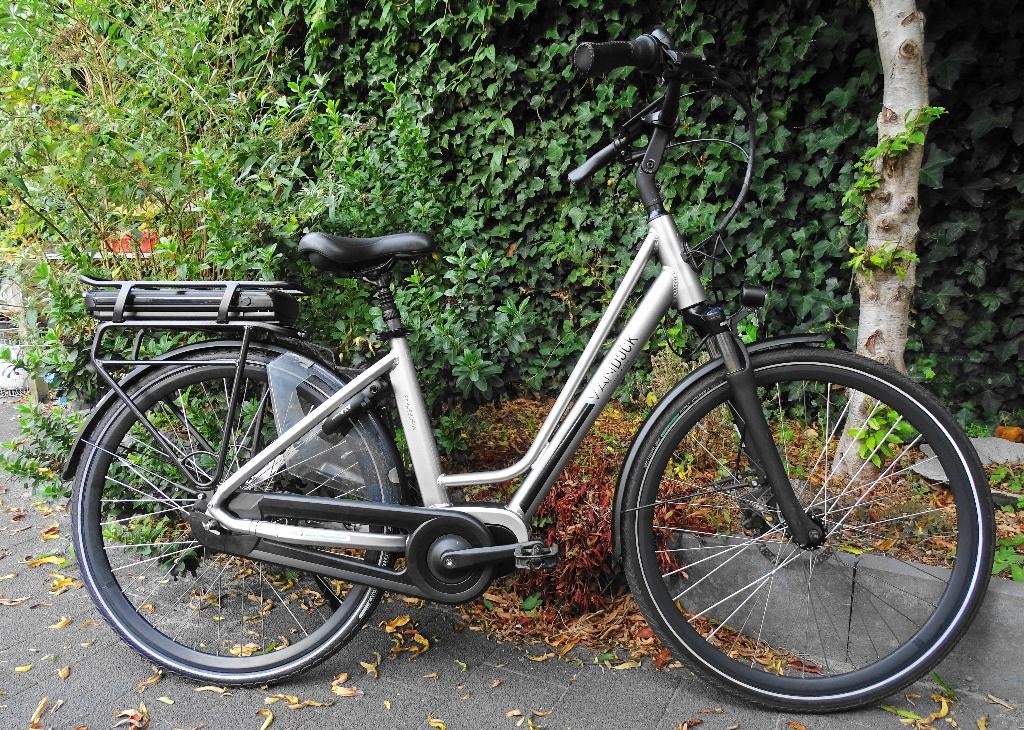 VanDijck elektrische damesfiets met middenmotor, Versnellingen, Zo goed als nieuw, Minder dan 47 cm, Schijfrem