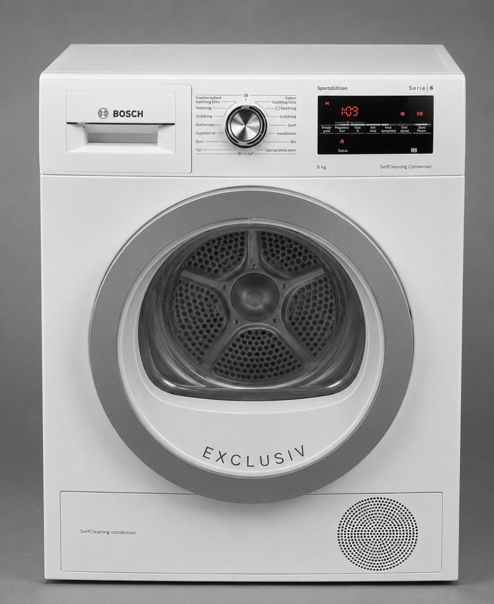 Bosch Serie 6 Warmtepompdroger A+++ XXL Trommel NIEUW, Ophalen, 8 tot 10 kg, Nieuw, 85 tot 90 cm