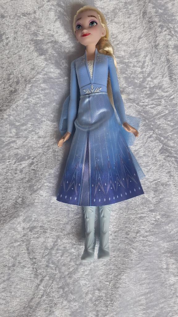 z.g.an. Elsa pop, Merk Hasbro, grote v. Barbie Frozen Disney, Kinderen en Baby's, Speelgoed | Poppen, Ophalen of Verzenden, Zo goed als nieuw