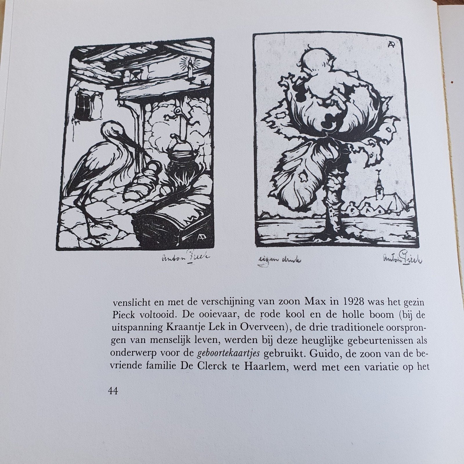 De Houtsnyder -Anton Pieck, Ophalen of Verzenden, Gelezen