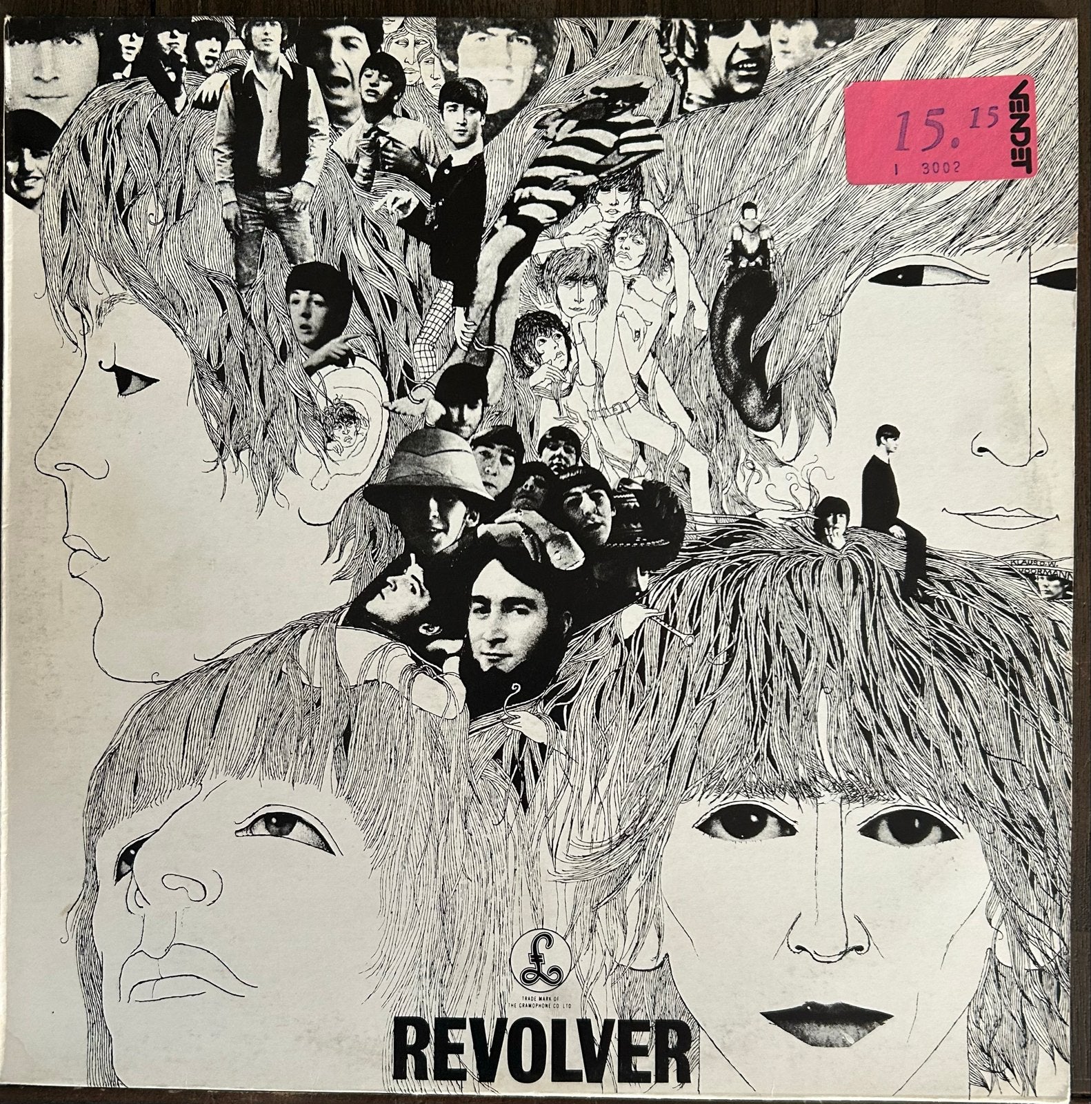 The Beatles - Revolver LP (1966, Stereo, Holland), Cd's en Dvd's, Vinyl | Pop, Gebruikt, Originele persing, 1960 - 1969, 12 inch