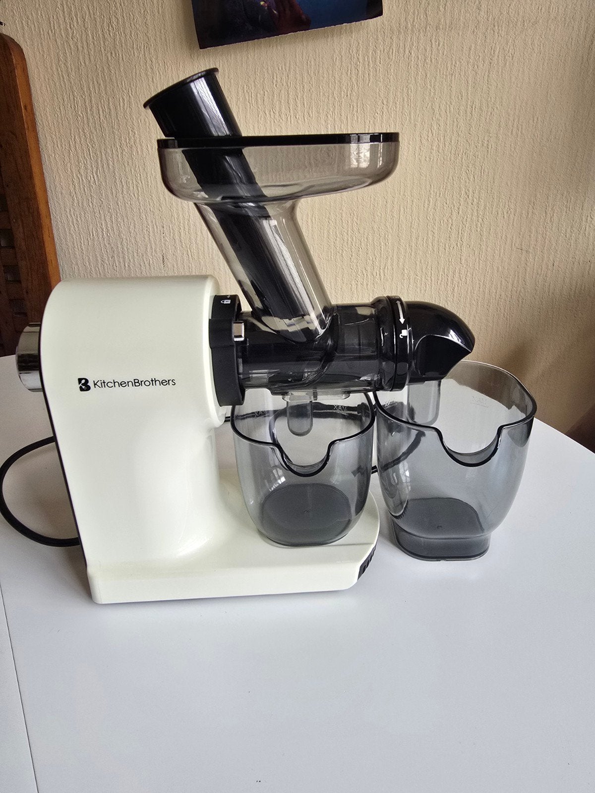 Kitchen Brothers Slowjuicer - Zeer weinig gebruikt, Ophalen of Verzenden, Zo goed als nieuw