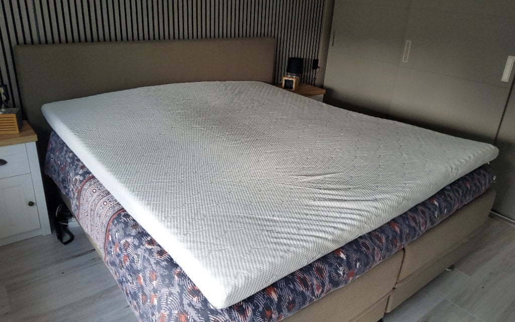 Nieuwe topper, Huis en Inrichting, Slaapkamer | Matrassen en Bedbodems, Ophalen, Matras, 180 cm, 200 cm
