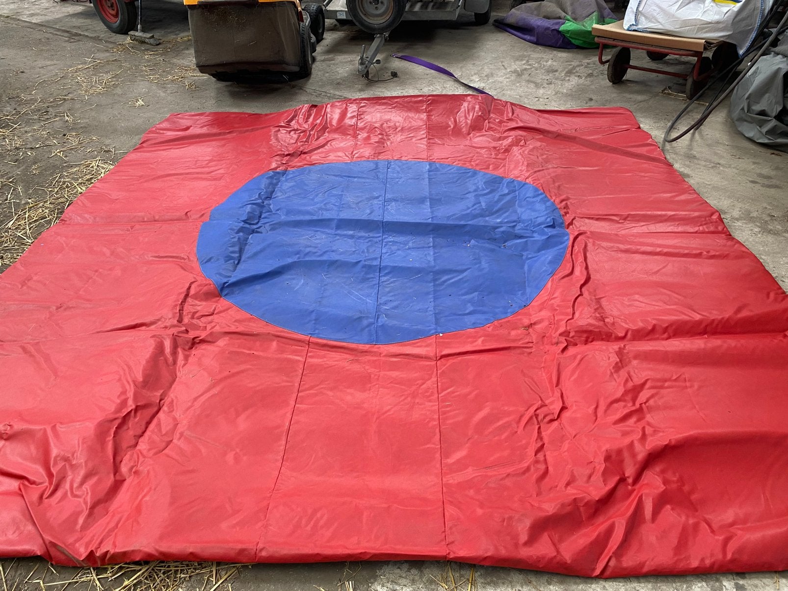 Sumopakken kinderen , mat en helmen, complete set, Doe-het-zelf en Verbouw, Ophalen, Zo goed als nieuw, Minder dan 5 m², Folie