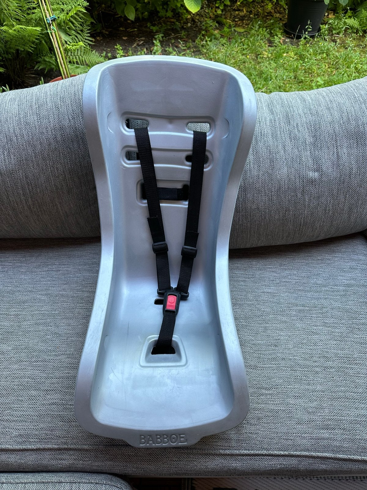 Babboe Peuterstoel voor Bakfiets - Zo goed als nieuw, Ophalen, Zo goed als nieuw, 0 t/m 18 kg, Achterzitje