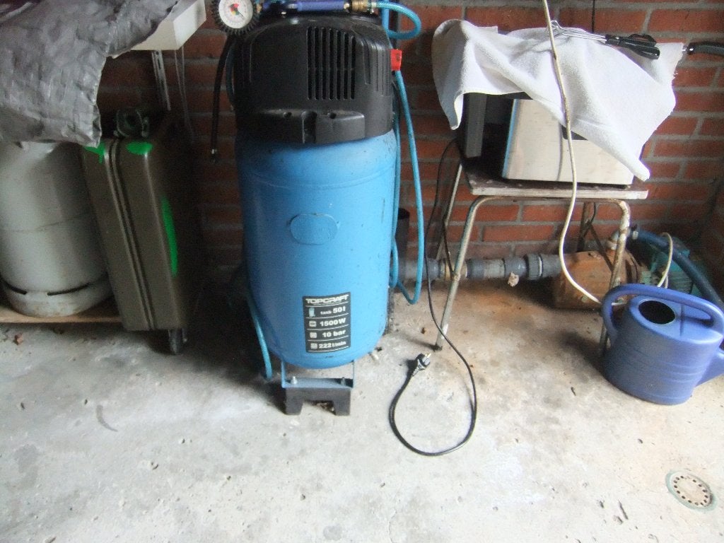 compressor, Ophalen, Mobiel, Gebruikt, 25 tot 100 liter