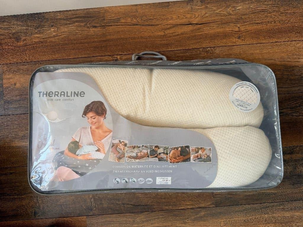 Theraline Voedingskussen, Ophalen, Zo goed als nieuw, Wasbare/afneembare hoes, Voedingskussen