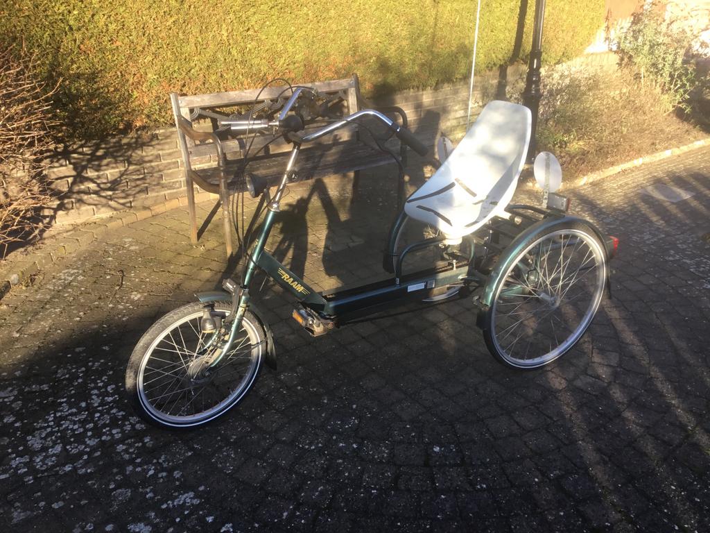 Driewieler fiets voor de fun., Ophalen, Gebruikt