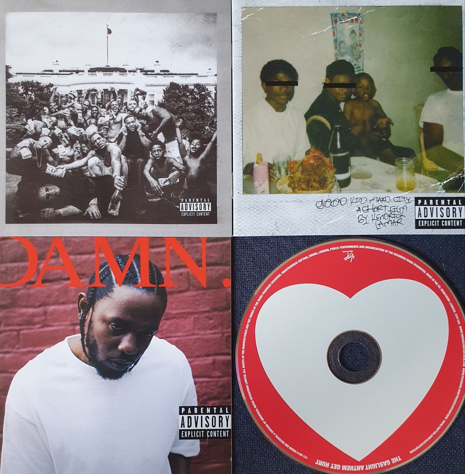 Kendrick Lamar cd's mogen ook per stuk, Ophalen of Verzenden