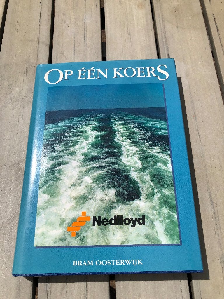 Op Eén Koers - Nedlloyd Geschiedenis Boek, Ophalen, Zo goed als nieuw, Motorboot of Zeilboot, Boek of Tijdschrift