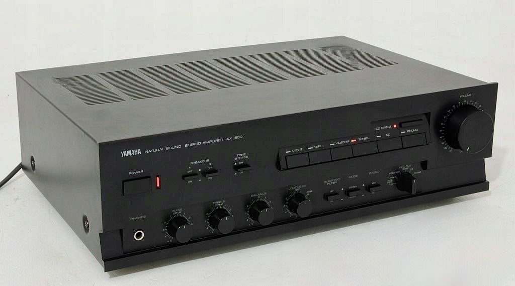 Vintage YAMAHA Topklasse met Phono MM & MC - AX-500, Ophalen, Yamaha, Zo goed als nieuw, 120 watt of meer