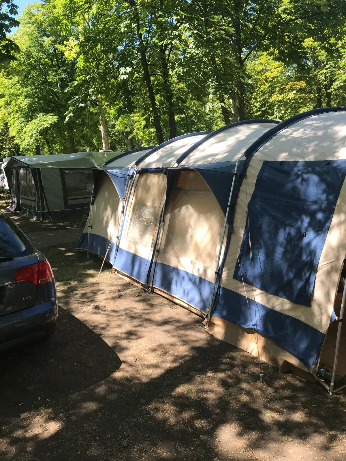Vrijbuiter Idaho 6 PC tunneltent - 6/8 personen, Caravans en Kamperen, Tenten, Ophalen, Gebruikt, Meer dan 6