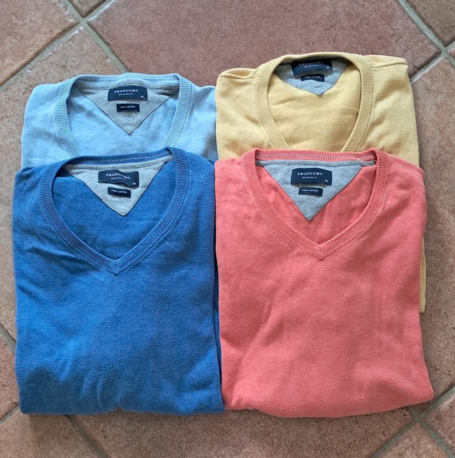 Profuomo truien, 4 kleuren, Ophalen, Maat 56/58 (XL), Overige kleuren, Profuomo