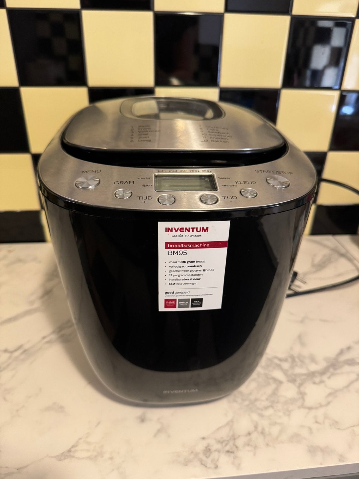 Inventum broodbakmachine BM95, Ophalen, Zo goed als nieuw