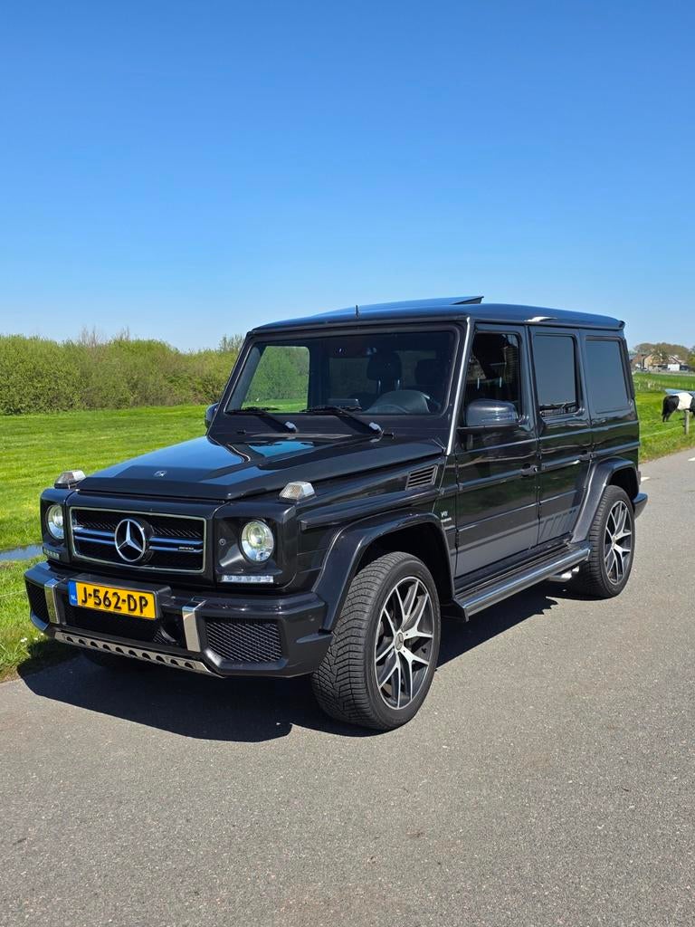 Mercedes-Benz G-Klasse G63 AMG - 2017 Designo Platinum, Auto's, Mercedes-Benz, Automaat, 5461 cc, Zwart, Leder