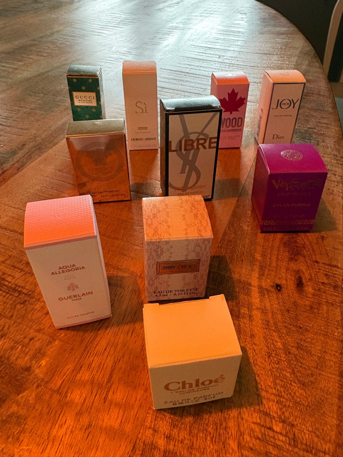 Parfum miniaturen in doos - Diverse merken, Ophalen of Verzenden, Nieuw