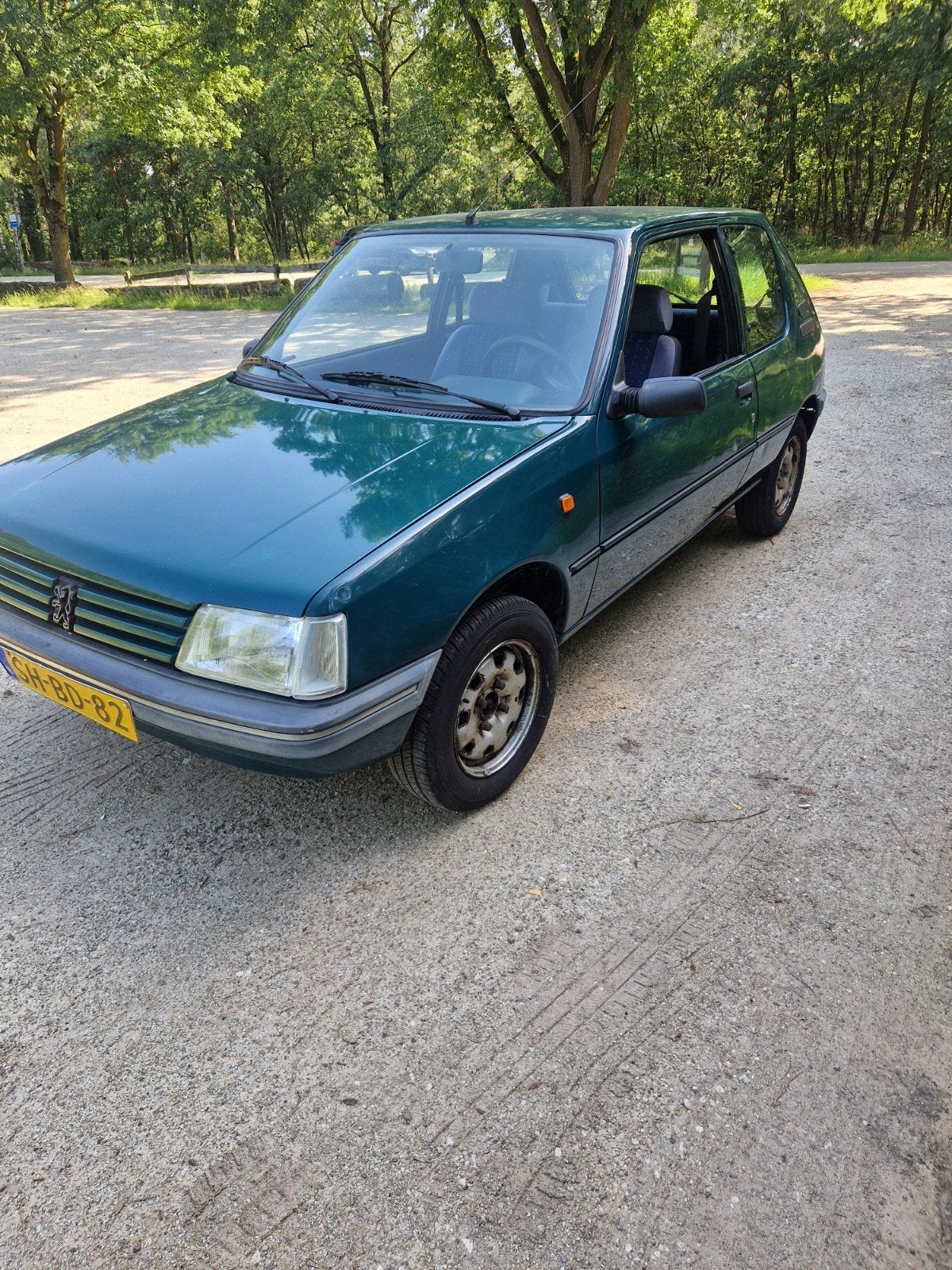 Peugeot 205 1.4 Generation 1997 Groen opknapper, Auto's, Peugeot, Voorwielaandrijving, 4 cilinders, Origineel Nederlands, Handgeschakeld