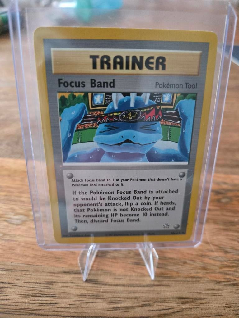Pokémon Kaart: Focus Band 86/111 Trainer Tool, Ophalen of Verzenden