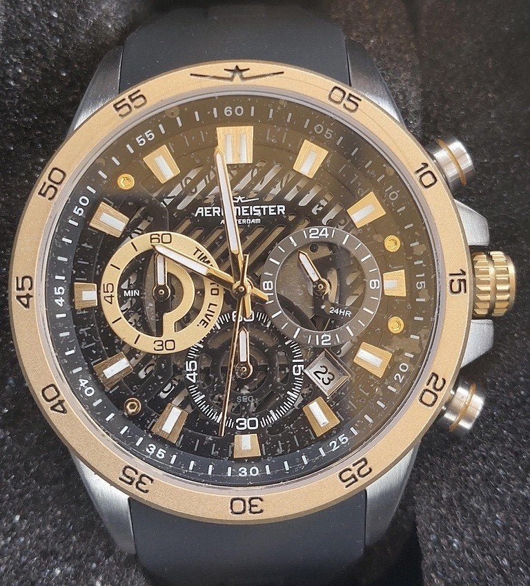 Herenhorloge van Aeromeister, Overige merken, Ut, Nieuw, Ophalen of Verzenden