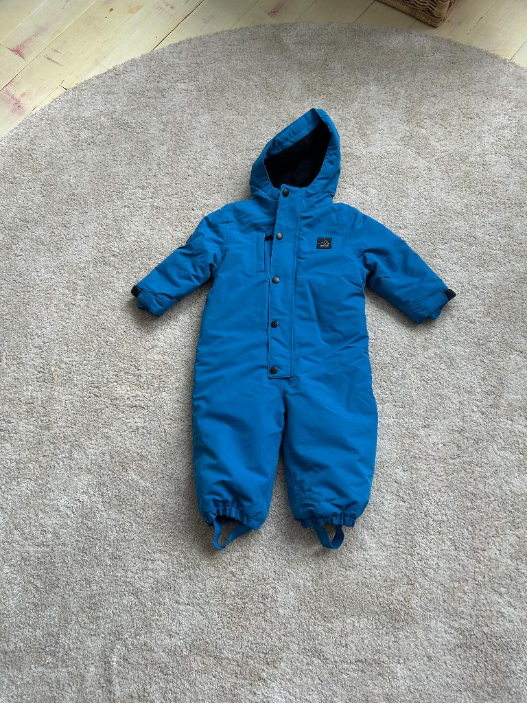 Kinder ski pak maat 74 nieuw  blauw, Kinderen en Baby's, Babykleding | Maat 74, Ophalen of Verzenden, Nieuw, Jongetje of Meisje