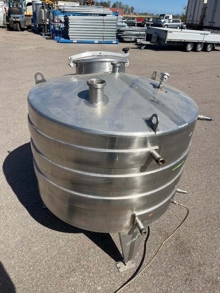 Rvs tank 1000 liter, Zakelijke goederen, Ophalen