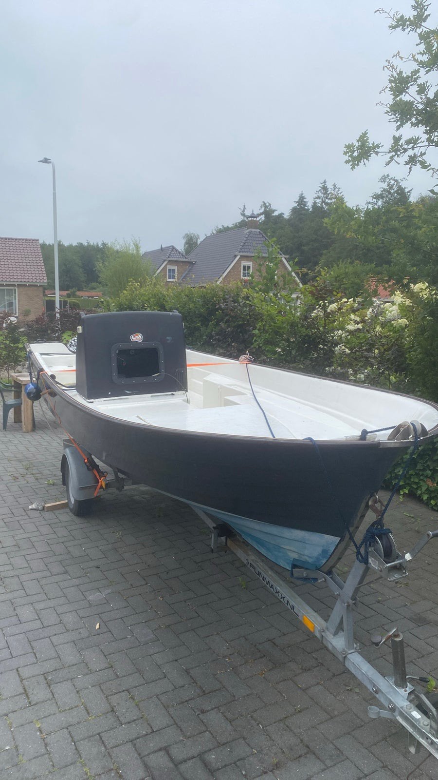 Rana 17 console boot 50pk 4t 2001 inclusief trailer set, Ophalen of Verzenden, Zo goed als nieuw
