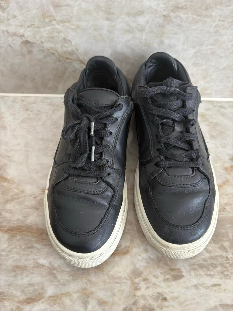 Zwarte ETQ sneakers, maat 37, Ophalen of Verzenden, Gedragen, Zwart, Sneakers of Gympen