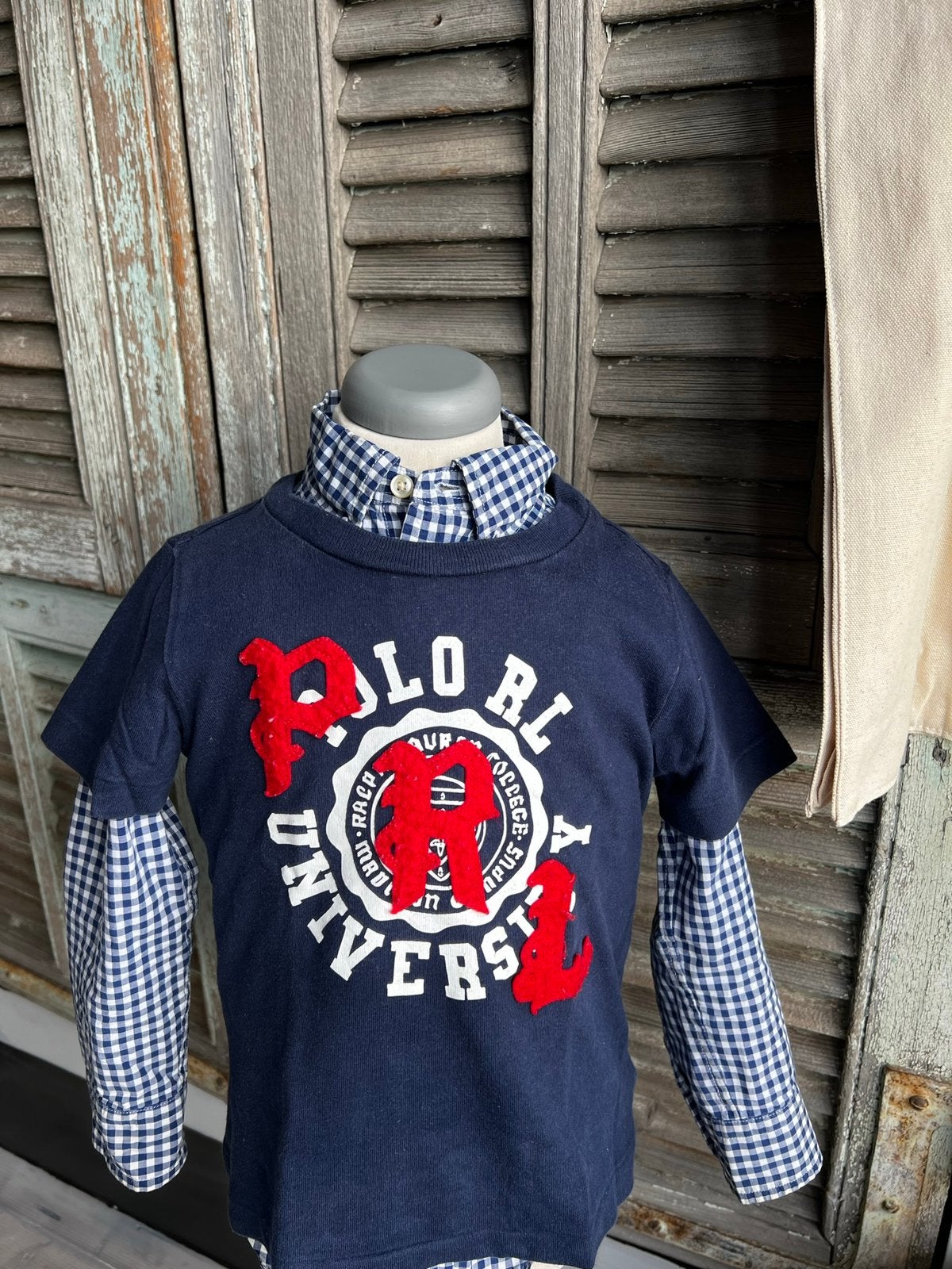 Schitterend shirt van RALPH LAUREN size 24M / 92, Ophalen of Verzenden, Zo goed als nieuw, Shirt of Longsleeve, Polo Ralph Lauren