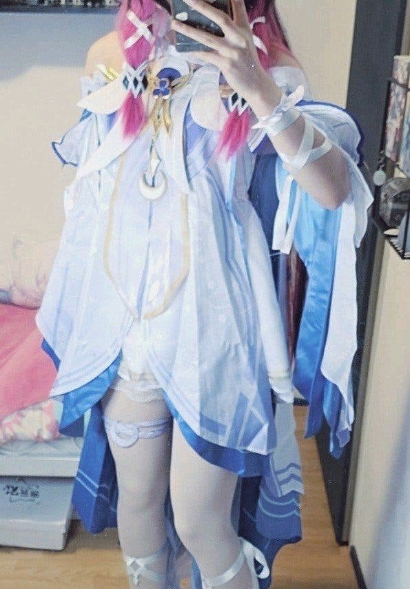 Columbina cosplay (Genshin Impact), Verzenden, Zo goed als nieuw, Overige typen