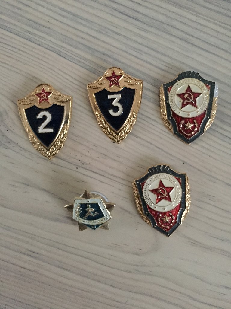 Sovjet Militaire Speldjes – Originele Collectie (USSR), Verzamelen, Ophalen of Verzenden, Overige soorten, Nederland, Overige typen