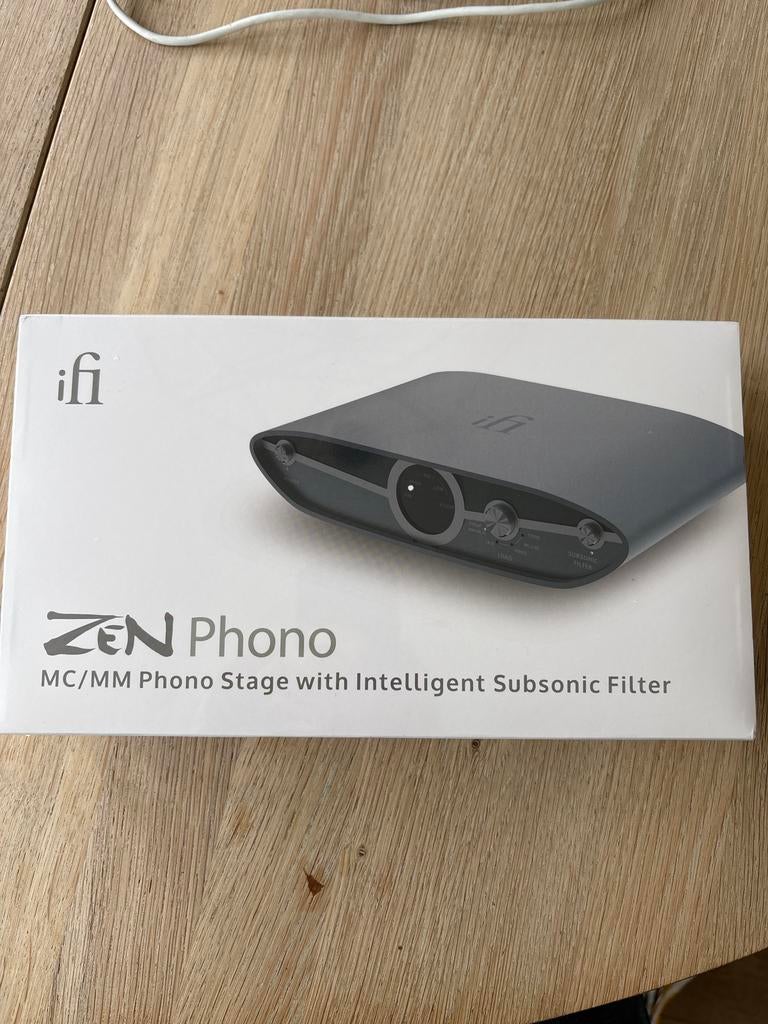iFi ZEN Phono 3 MC/MM Phono Stage met Subsonic Filter, Audio, Tv en Foto, Overige merken, Nieuw, Ophalen of Verzenden, Minder dan 60 watt