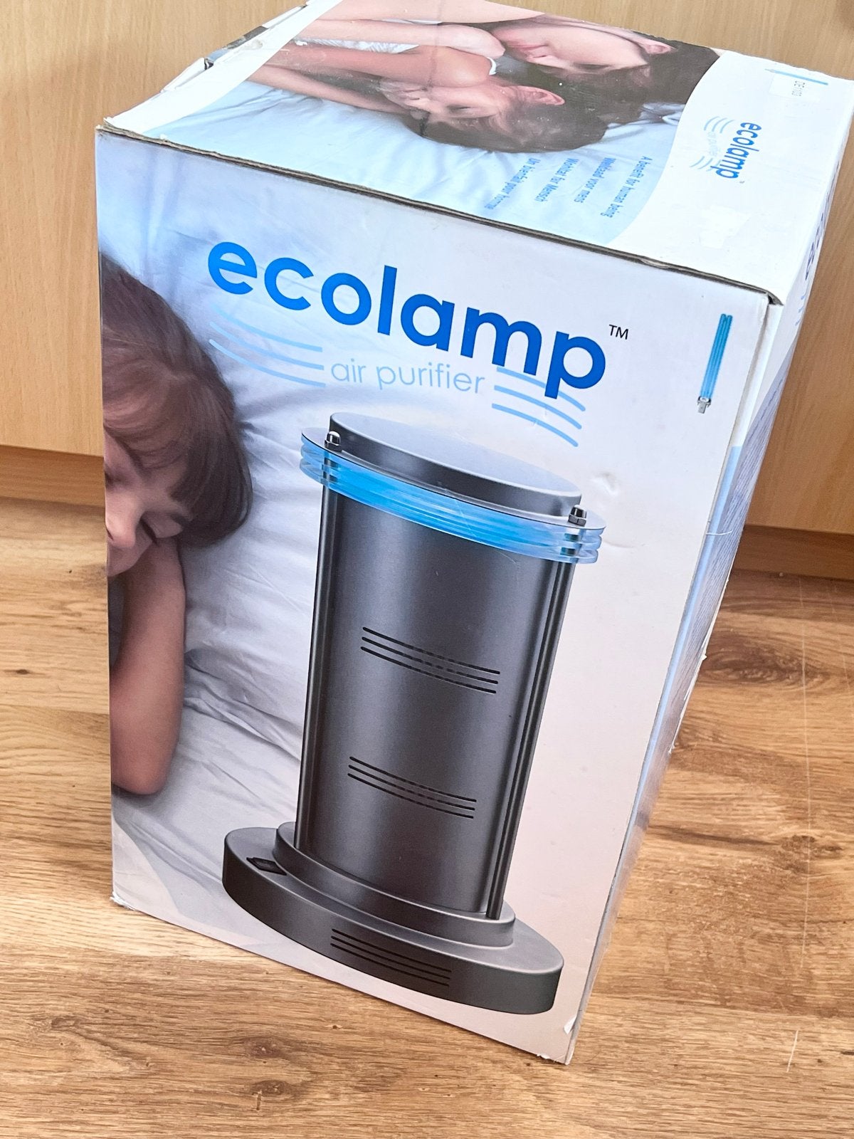 Ecolamp Luchtreiniger met UV-C lamp en HEPA filter, Witgoed en Apparatuur, Luchtbehandelingsapparatuur, Zo goed als nieuw, Luchtreiniger