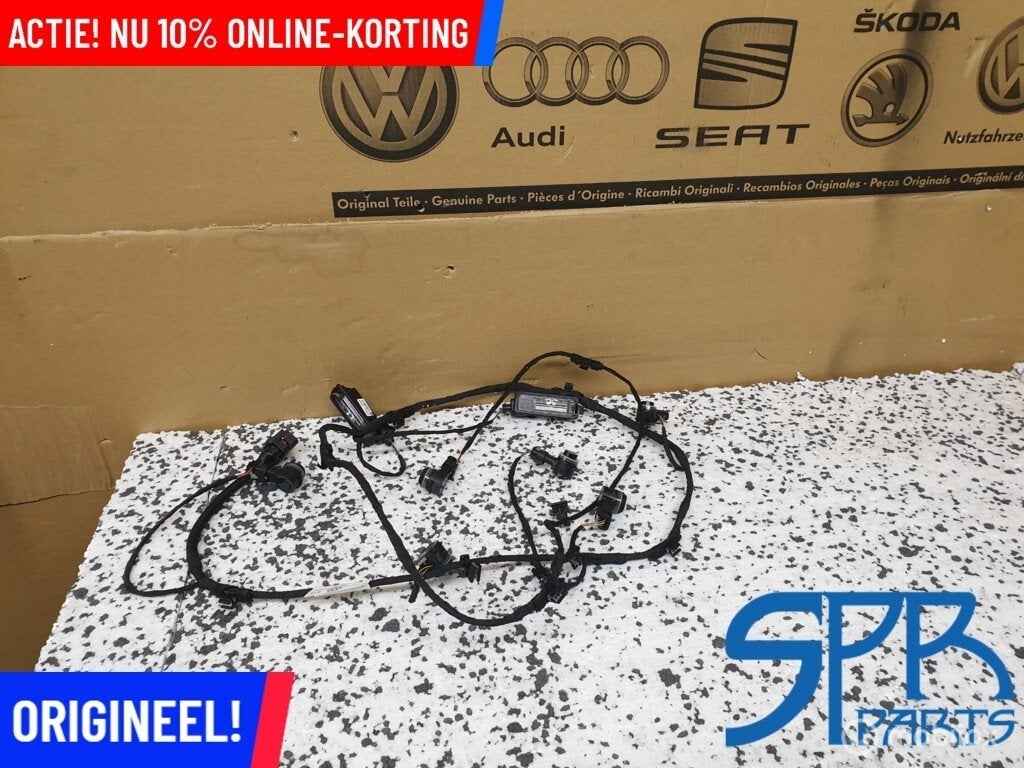 GOLF 7 INPARKEERSYSTEEM 6X PDC + KABEL achter 5G0971104AE, Auto-onderdelen, Gebruikt, Volkswagen, Ophalen of Verzenden, Volkswagen