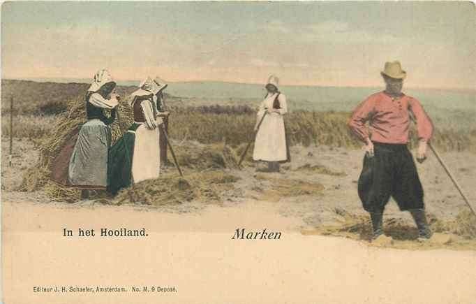 301-054-041 Marken In het Hooiland, Verzenden, Voor 1920, Noord-Holland