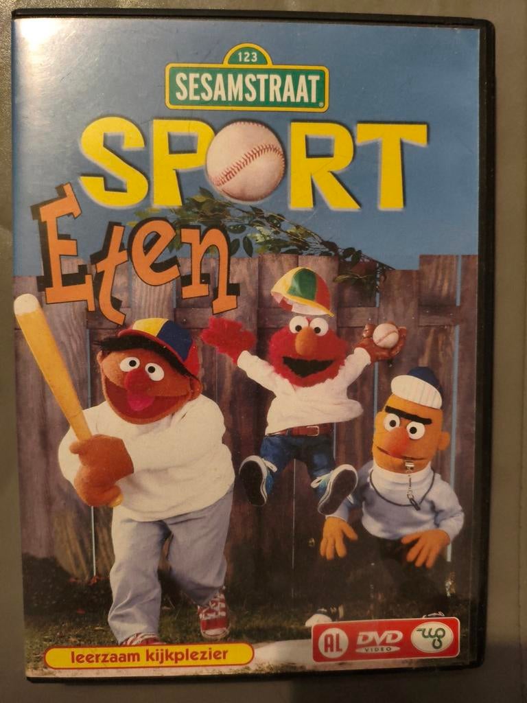 Sesamstraat Sport Eten DVD, Ophalen of Verzenden