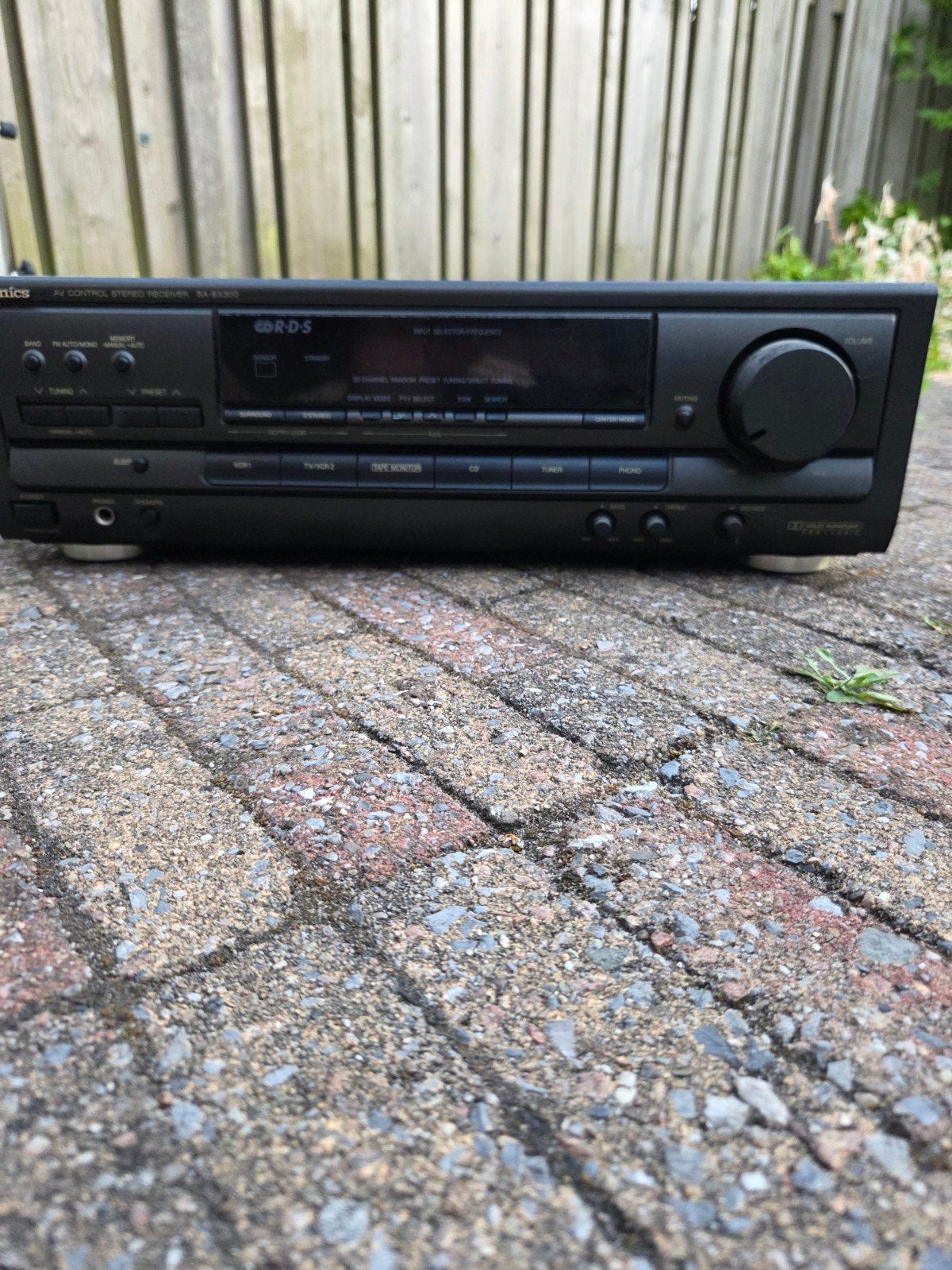 Technics SA-EX300 AV Control Stereo Receiver, 120 watt of meer, Ophalen, Overige merken, Gebruikt