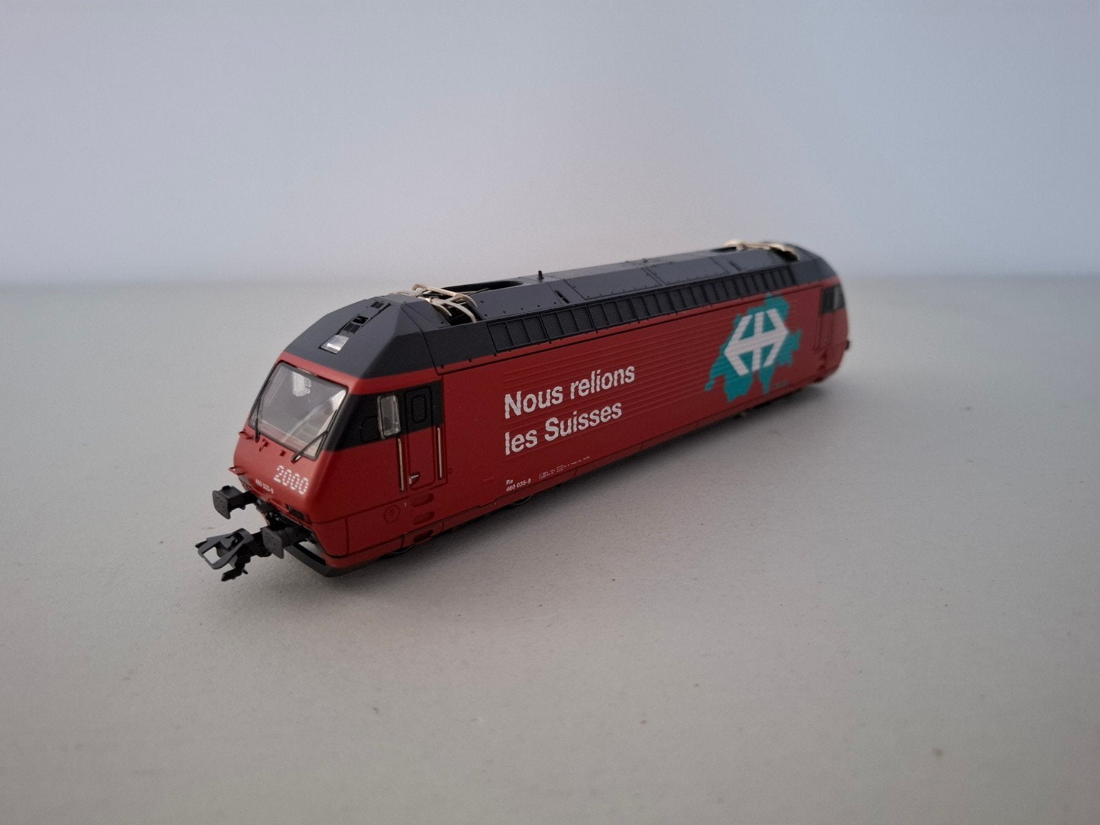Marklin H0 34619 Elektrische locomotief Re 460 van de SBB, Wisselstroom, Locomotief, Ophalen of Verzenden, Zo goed als nieuw