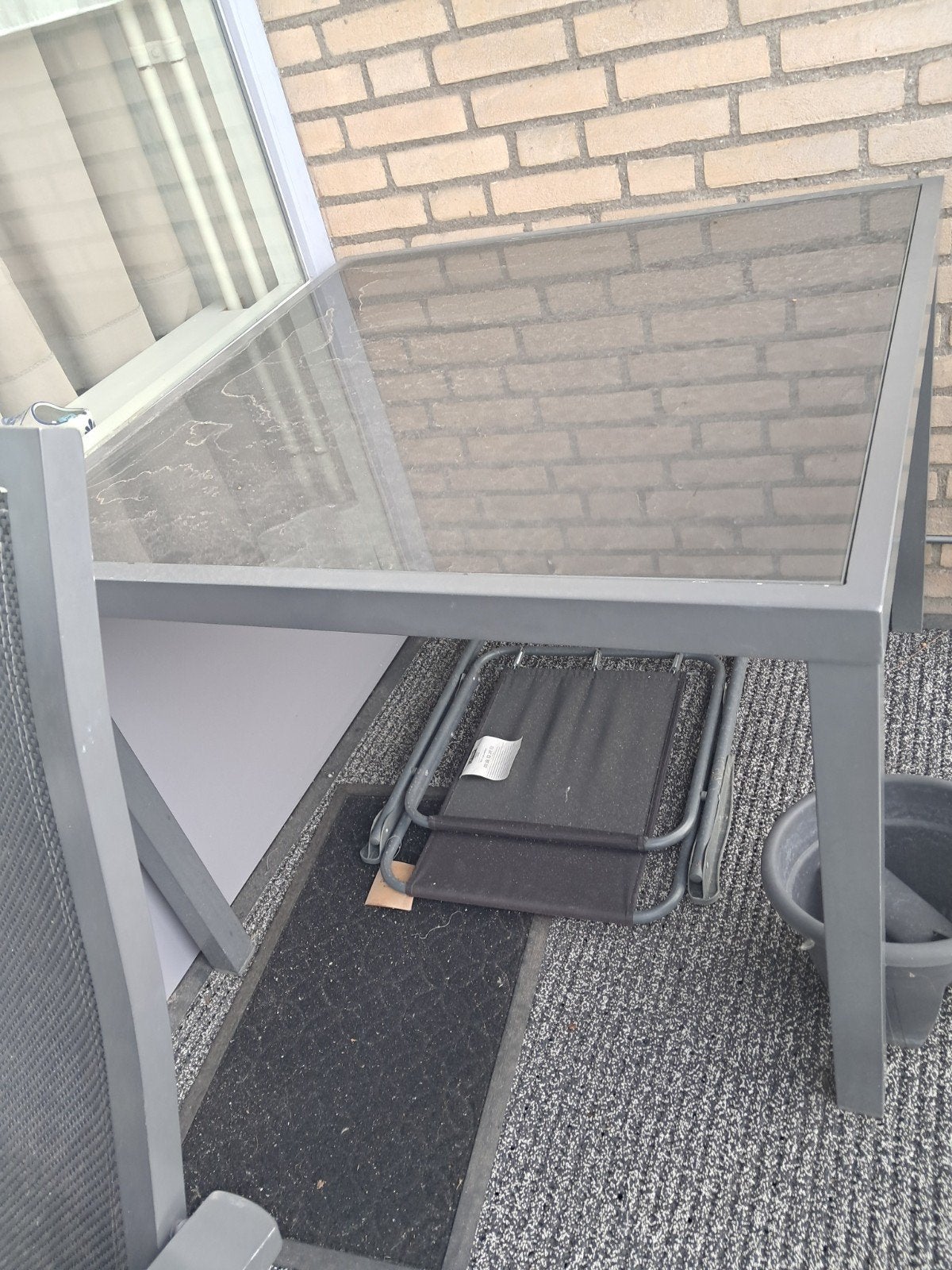 tuinmeubels of balkon, Ophalen of Verzenden, Zo goed als nieuw, Aluminium
