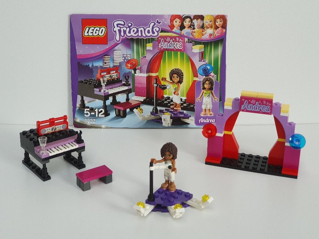Lego Friends 3932 Andrea's theatershow, Ophalen, Lego, Friends, Zo goed als nieuw