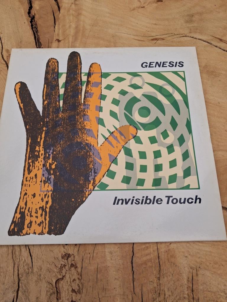 Genesis - Invisible Touch LP (1986) Poprock Vinyl, Gebruikt, 1980 - 1989, Ophalen of Verzenden, 12 inch
