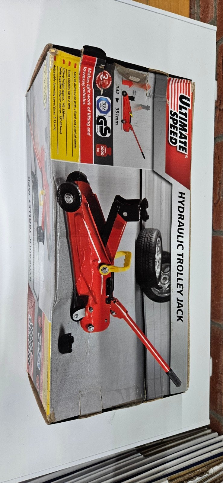 Hydraulische krik, Auto diversen, Ophalen of Verzenden, Zo goed als nieuw, Hydraulisch, Garagekrik