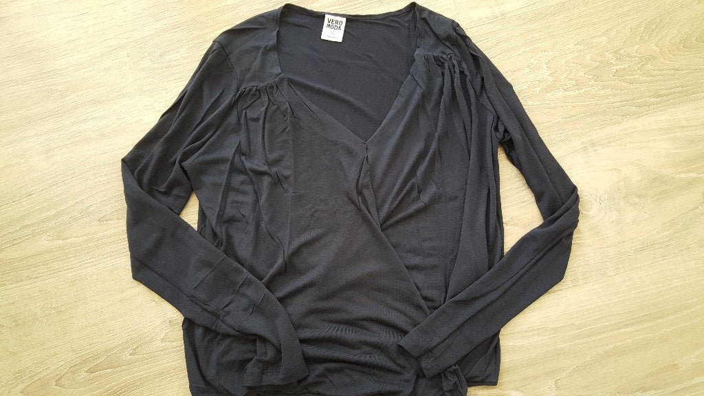 Nieuwe donkerblauwe top van Vero Moda maat XS, Blauw, Vero Moda, Nieuw, Ophalen of Verzenden