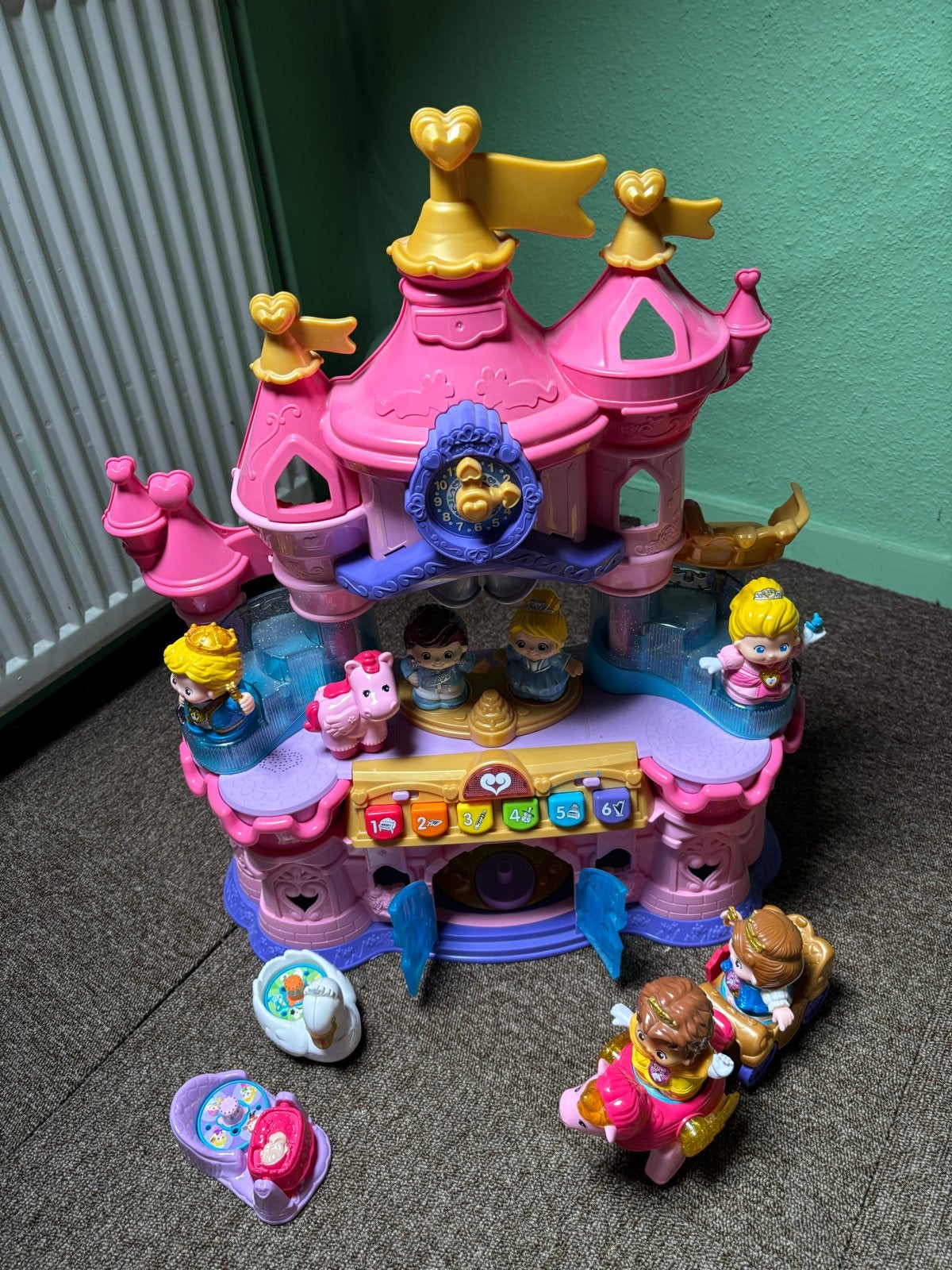 VTech Toet Toet Prinsessenkasteel met accessoires, Kinderen en Baby's, Speelgoed | Babyspeelgoed, Ophalen, Gebruikt, Overige typen