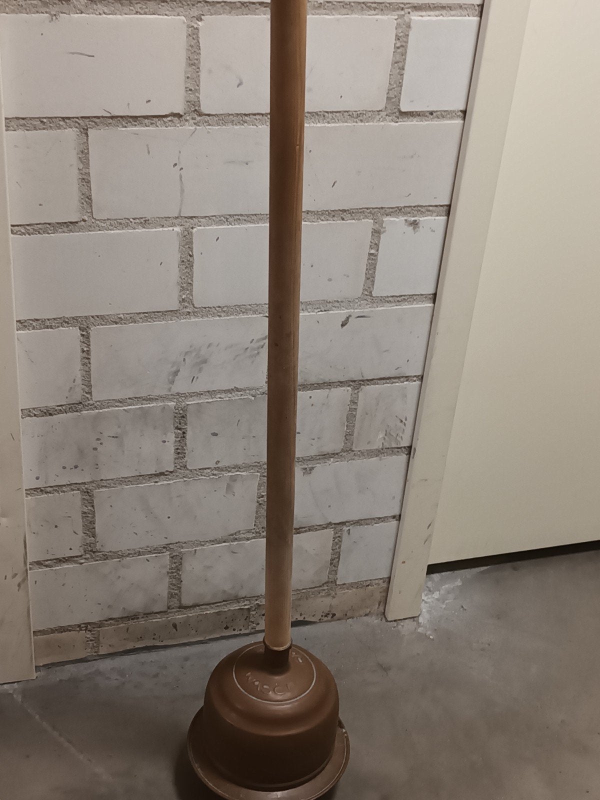 oude koperen wastamper, Ophalen